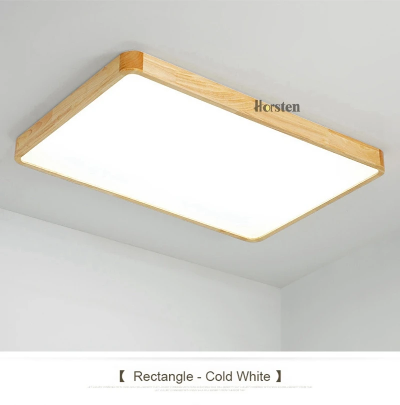 Nordic Simple Modern OAK Wood Ceiling Lamp Ultra thin Japanese LED Ceiling Lights For Bedroom Living Room Kitchen Study Balcony (17)