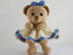 Крючком игрушки кукла-амигуруми фигурка медведя номер XH0412030