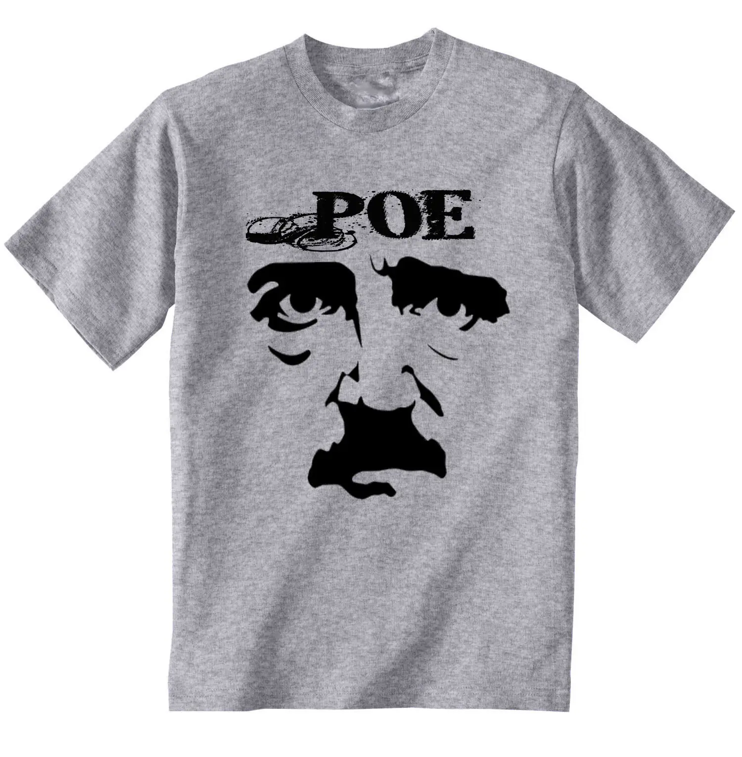 EDGAR ALLAN POE QUOTE-новая серая футболка с графическим принтом-S-M-L-XL-XXL уникальные