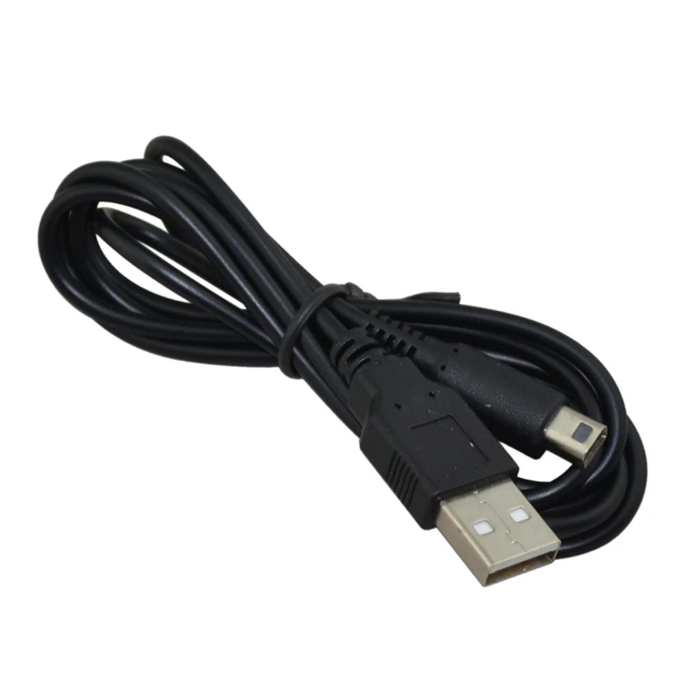 10 шт. 1 2 м USB зарядное устройство зарядный кабель для 3DS консоли ND Si черный|Сумки| |