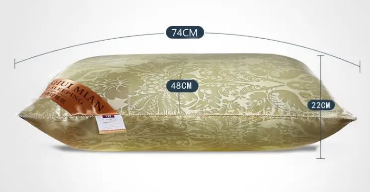 Бренд 2 шт./лот шелк тутового шелкопряда Подушка/пятизвездочный отель/перо шелк/светильник подушки/ноль Presure подушки для здоровья шеи для постельных принадлежностей
