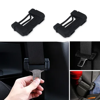 

2x Silicon Seat Belts Padding Buckle Protector Cover For Audi A3 A4 A5 A6 A7 A8 B6 B7 B8 C5 C6 TT Q3 Q5 Q7 S3 S4