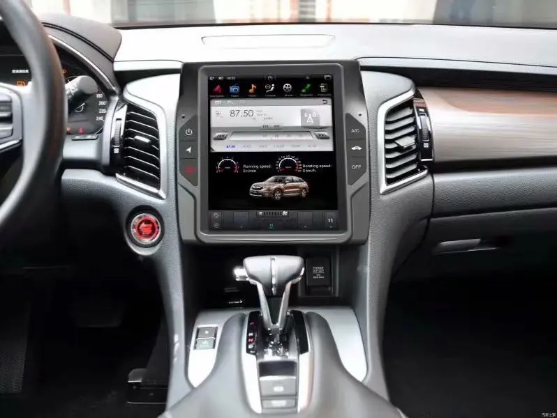 10," Тесла стиль вертикальный экран один автомобильный dvd-плейер din для Honda avancier с системой android 7,1 gps navi