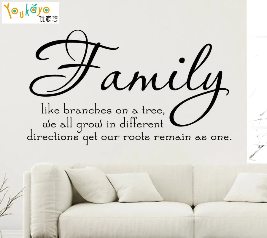 

Family Tree Together Love Vinyl Wall Home Decor Decal Quote Inspiration Adorable