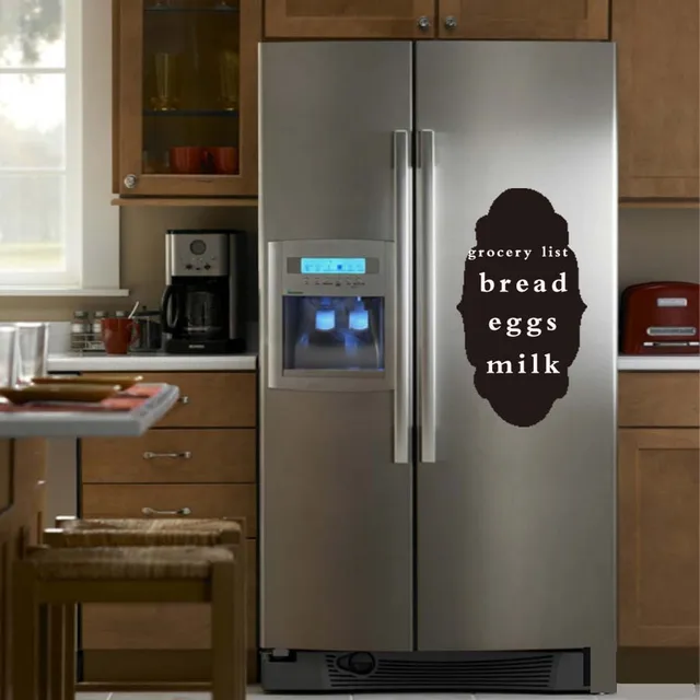 Cheap Creatively Chalkboard Fridge Sticker For Kitchen Decor Vinyl Wall Decals Removable Waterproof for Kitchen Dining Room Home Decor Cheap Creatively Chalkboard Fridge Sticker For Kitchen Decor Vinyl Wall Decals Removable Waterproof for Kitchen Dining Room Home Decor