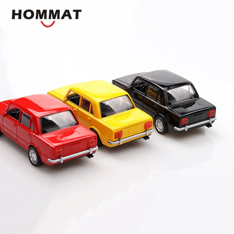 HOMMAT 1/36 масштаб винтажная модель автомобиля Лада VAZ 2101 литая 1:36 игрушка машины