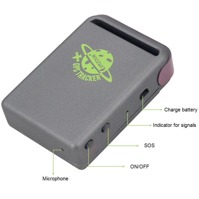 TK102 Автомобильный GPS трекер мини автомобиль GPS/GSM/GPRS Автомобильное устройство