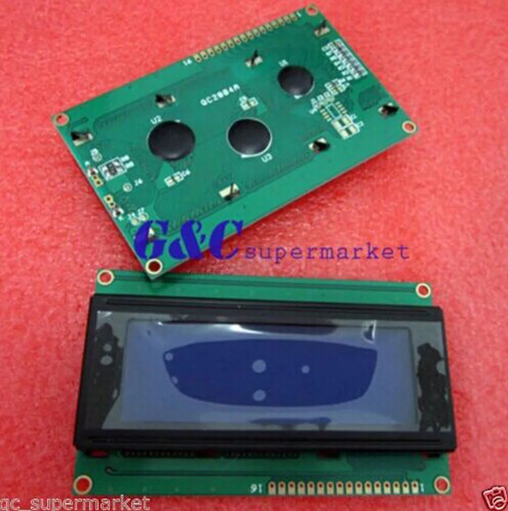 

1PCS New 2004 204 20X4 Character LCD Display Module Blue Blacklight