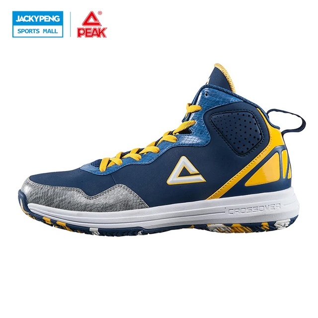 PEAK SPORT Men Basketball Shoes High Top Breathable Competitions ... PEAK SPORT Men Basketball Shoes High-Top Breathable Competitions Sports Boots Wear-resistant Non