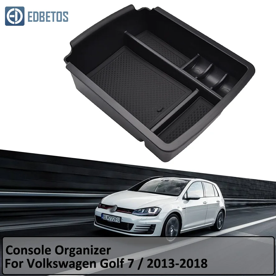 EDBETOS Golf 7 подлокотник ящик для хранения для Volkswagen Golf 7 Golf Mk7 VII 5G GT I R 2013- аксессуары для укладки