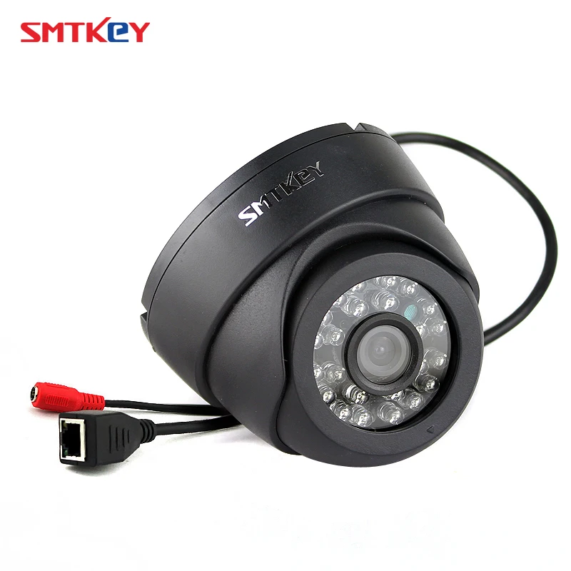 SMTKEY 2MP 4MP 5MP Крытая купольная IP камера Onvif P2P сетевая IP камера ИК День и ночь IP CCTV камера