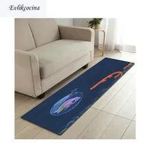 Коврик для ванной с мультяшными пузырьками, Впитывающий Коврик для гостиной, спальни