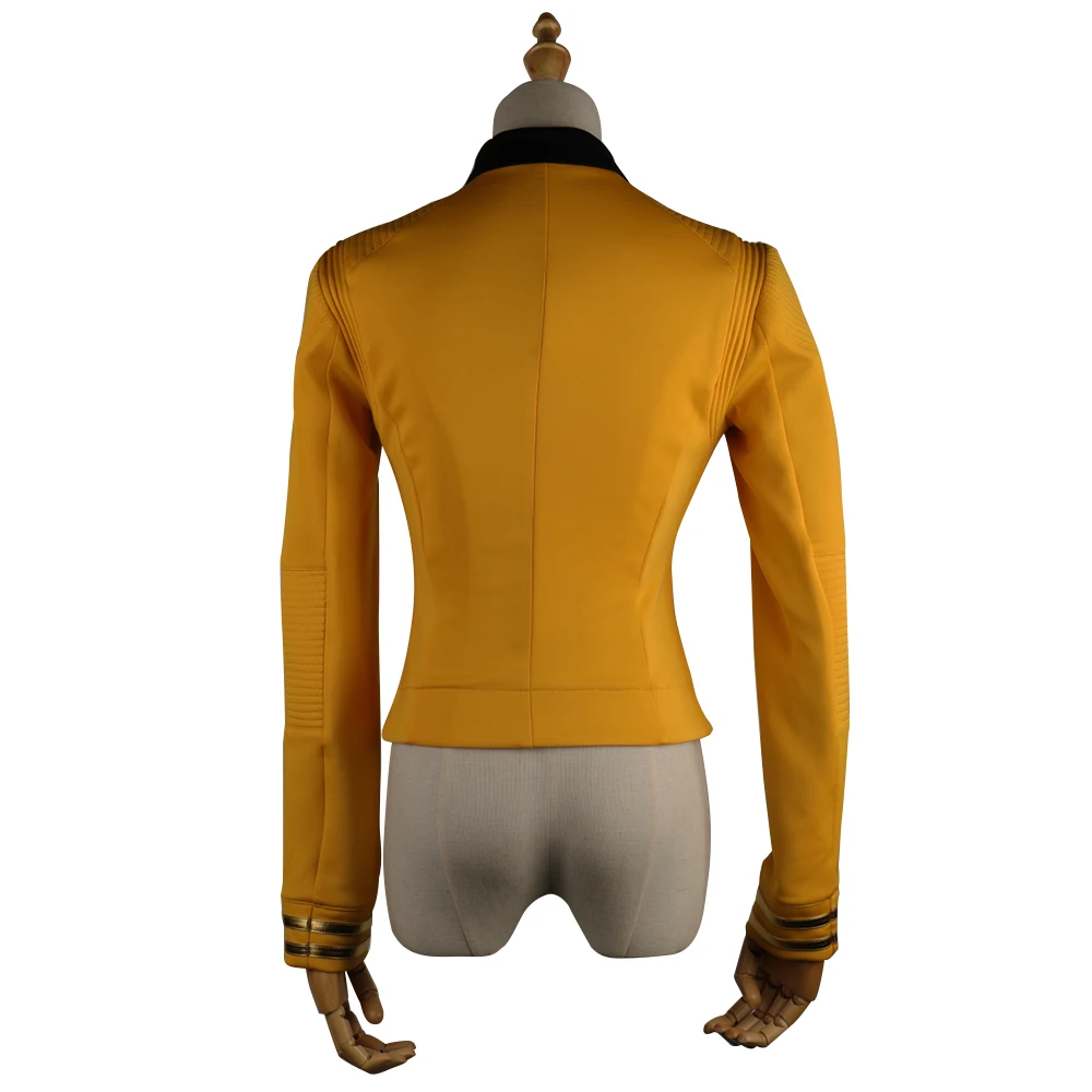 New Star Trek Discovery Season 2 Costume Female Top Starfleet Commander Uniform with Badge Woman Costumes Adult Cosplay Costume (5)