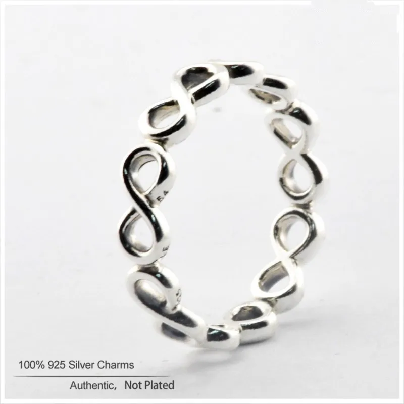 

Infinite Shine Silver Rings for Women Charm 925 Sterling Silver Jewelry Fashion Engagement Rings for Girls Wedding Jewelry Gifts