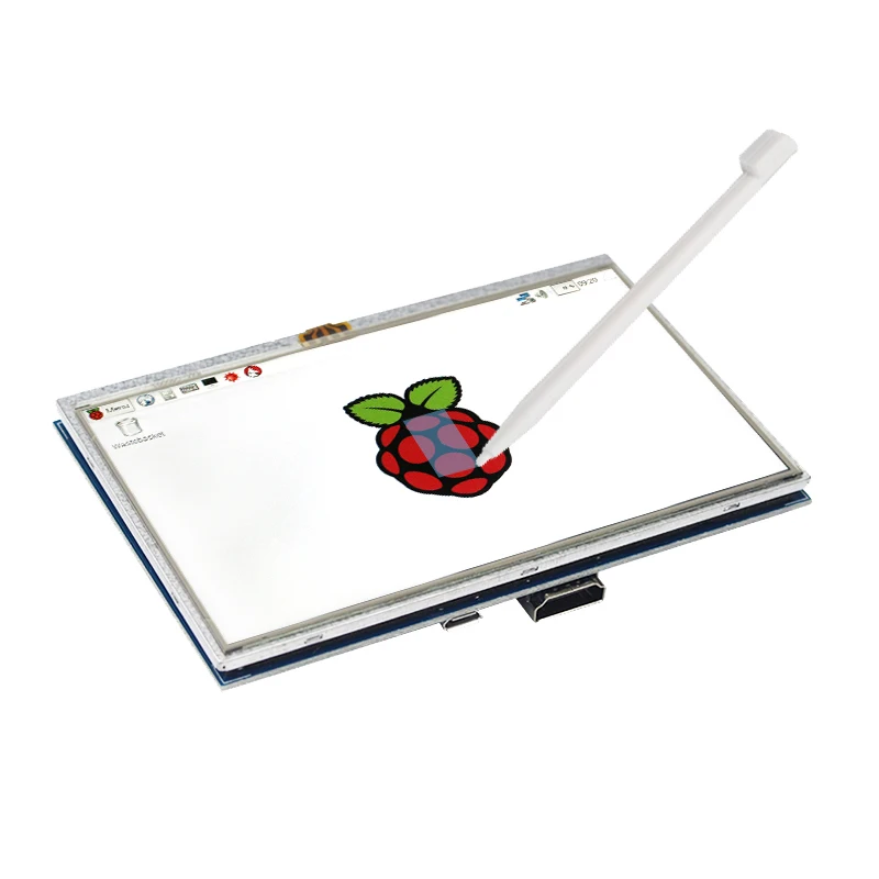5 дюймов Raspberry Pi 3 Model B+ сенсорный TFT ЖК-дисплей модуль+ акриловый держатель+ CD совместимый для Raspberry Pi 3