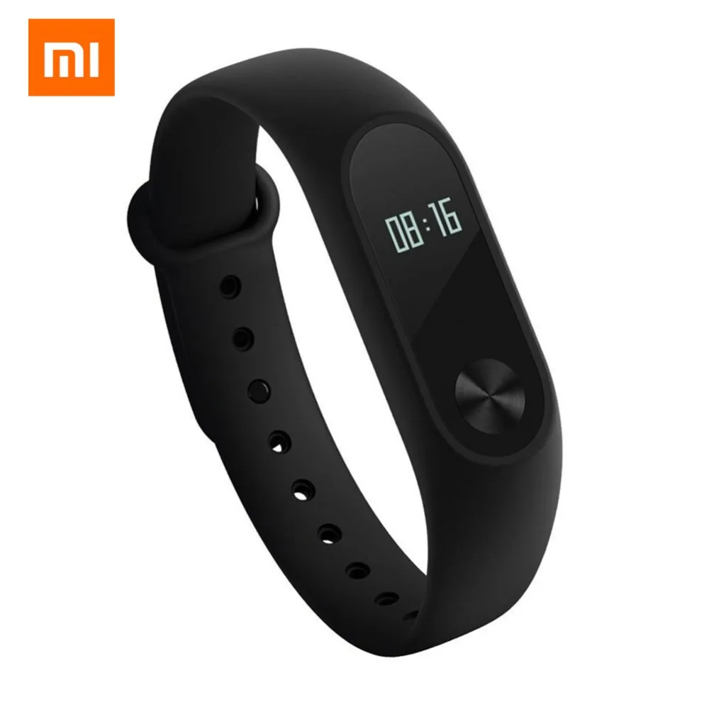 Xiaomi mi Band 2 умный фитнес-браслет OLED экран mi band 2 пульсометр браслет часы Xiao mi Band 2