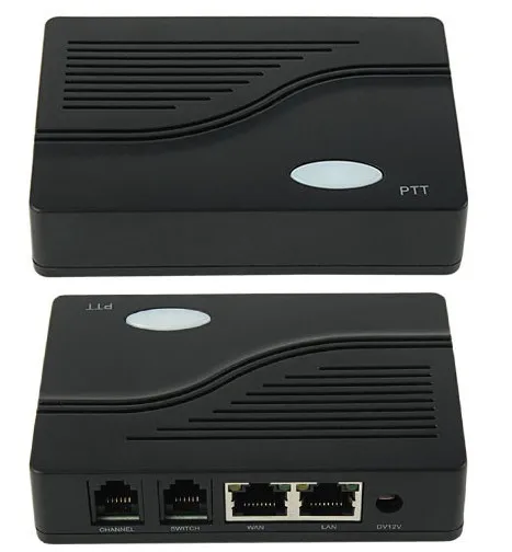 

Radio over IP gateway / RoIP Cross-Network Gateway ROIP-102 Convert Audio and PTT Via IP Network Radio