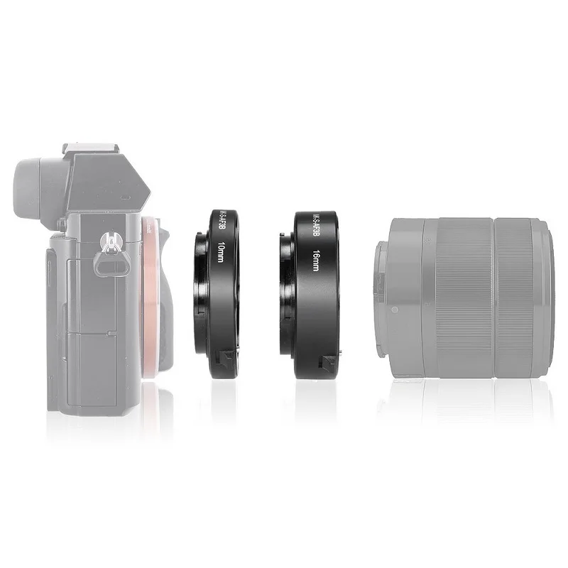 Anel de Extensão Macro de Foco Tubo de Montagem Automática para Sony Meike Automático E-mount A6000 a7 A7ii A7iii A7sii Nex-7 Nex-6 Nex5r Nex-3n Nex-5 A6300 A6500 - Image 6