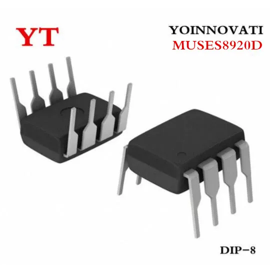 2 шт./лот MUSES8920D MUSES8920 8920 DIP8 IC лучшее качество. | Электронные компоненты и