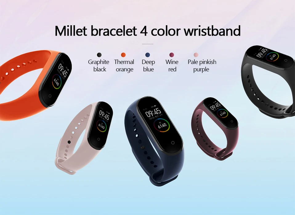Stock Xiaomi Mi Band 4 Original 2019 Newest Music Smart Miband 4 Bracelet Heart Rate Fitness 135mAh Color Screen Bluetooth 5 (7)