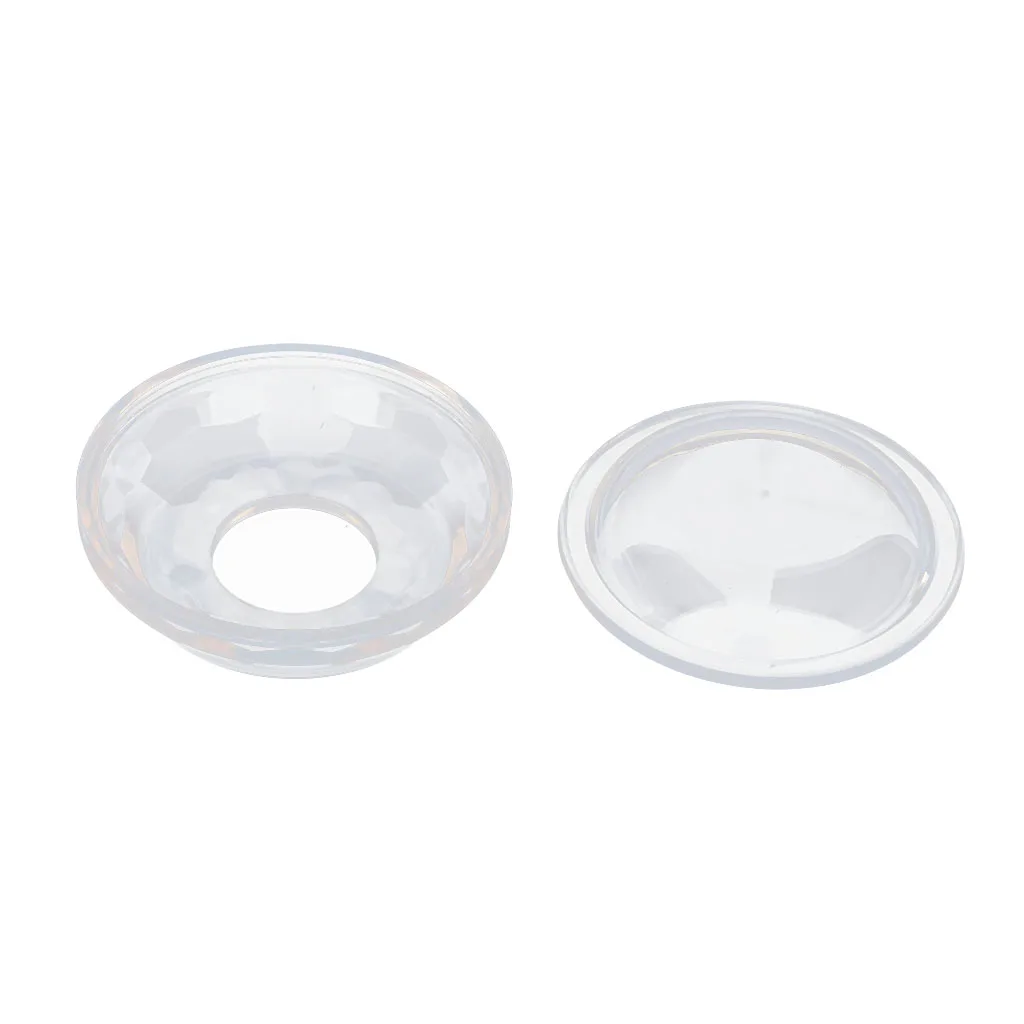 2pcs Bowl Dish Silicone Mold Mould Casting Resin for Jewelry Pendant Bang