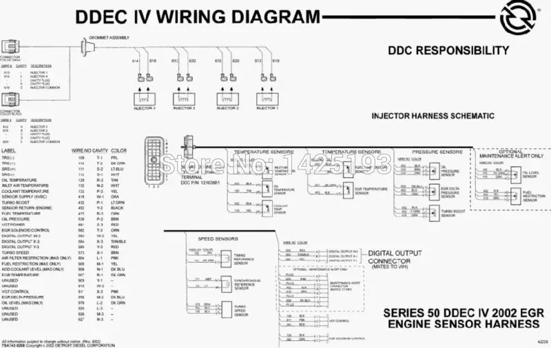 Detroit Diesel Series 60 Ecm Wiring Diagram General Wiring Diagram