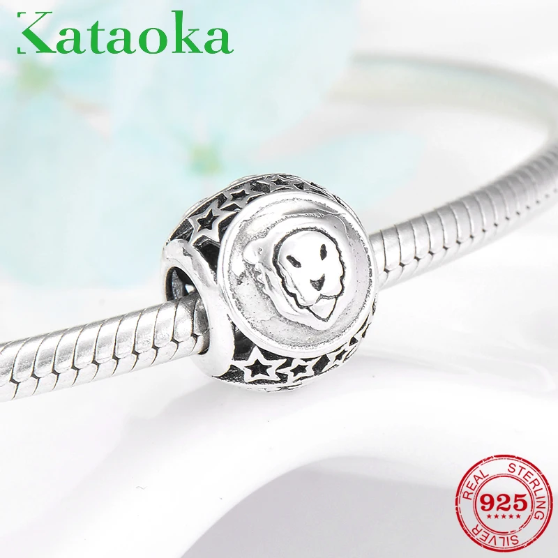 

Fashion for women accessories 925 Sterling Silver Constellation Leo beads Fit Original Pandora Charm Bracelet Jewelry making