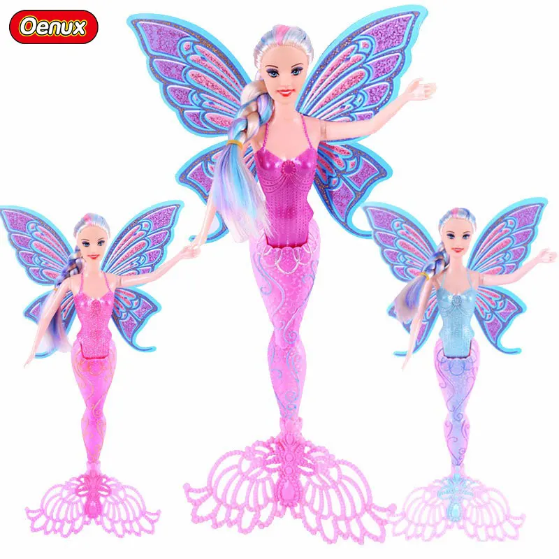 pink mermaid toy