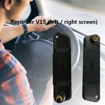 

V15 DVR Video Recorder Dash Cam Rearview Mirror Car Camera Waterproof Rear View Camera G-Sensor
