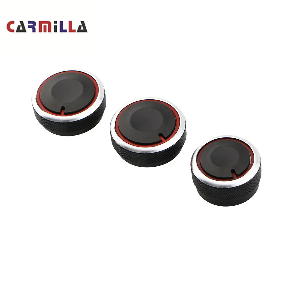 

Car AC Knob Switch Knob Fit for Hyundai Verna Air Conditioning Heat Control Decoration Accessories Aluminum Alloy