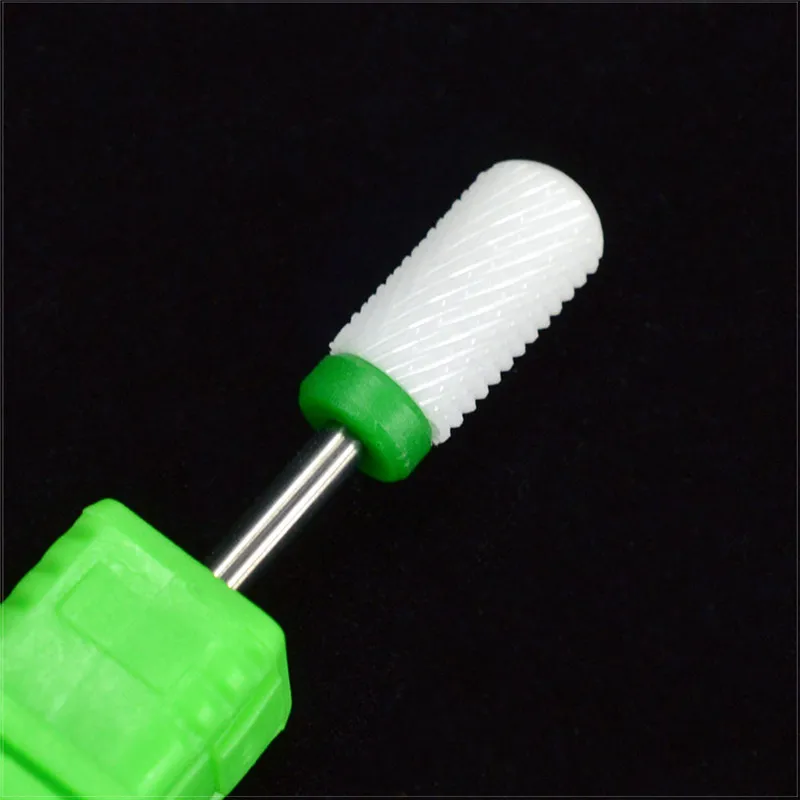 12 видов керамических сверл для ногтей, аксессуары для маникюрной машины, вращающиеся электрические пилки для ногтей, инструменты для маникюра - Цвет: Многоцветный