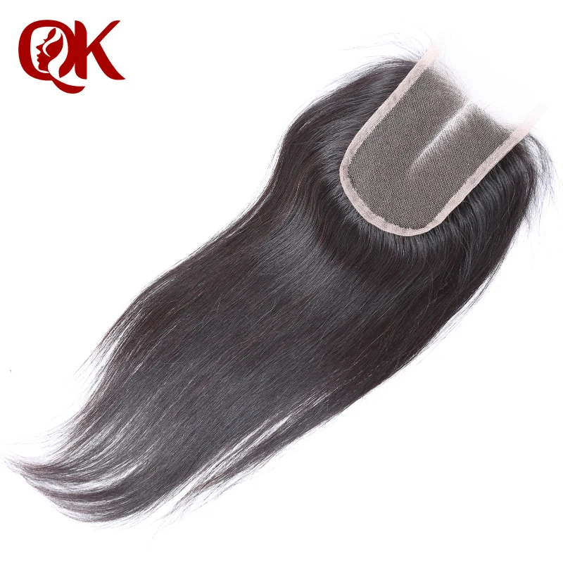 QueenKing font b Hair b font Brazilian Lace Closure SilkyStraight Remy font b Hair b font