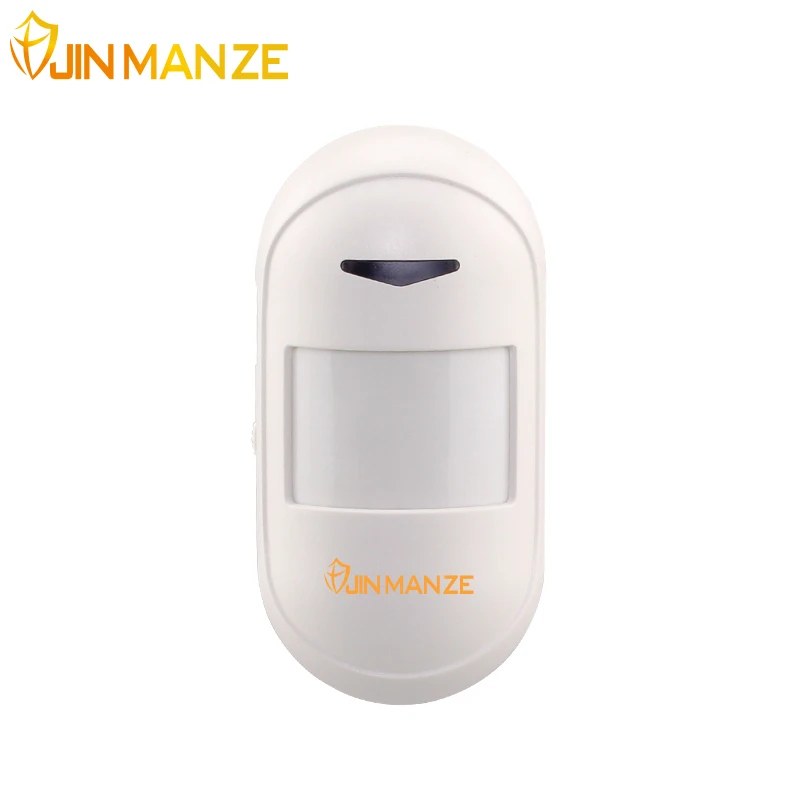 

JINMANZE 433MHZ Universal Wireless PIR Infrared Motion Sensor for Our Home Security GSM WIFI Alarm System