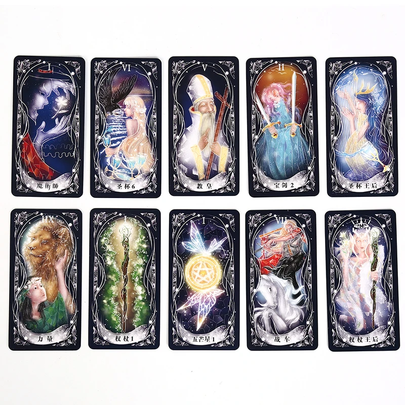 

Tarot Cards Mythic Fate Divination Table Games Version Board Game Playing Cards For Party Family Friends Entertainment
