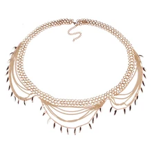 Fashion belly chain belt Waist Beach Belly Chain Multi-chain pendant Sexy Body Chain Women tassel trendy Boho Body Jewelry chic multilayered turquoise pendant belly chain for women