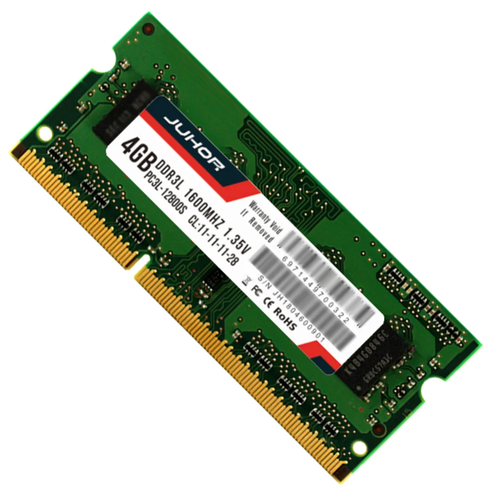 DDR3L 4 ГБ 8 ГБ 1600 МГц лэптоп ноутбук Память Ram PC3-12800S 204 контактный SODIMM 1,35 V