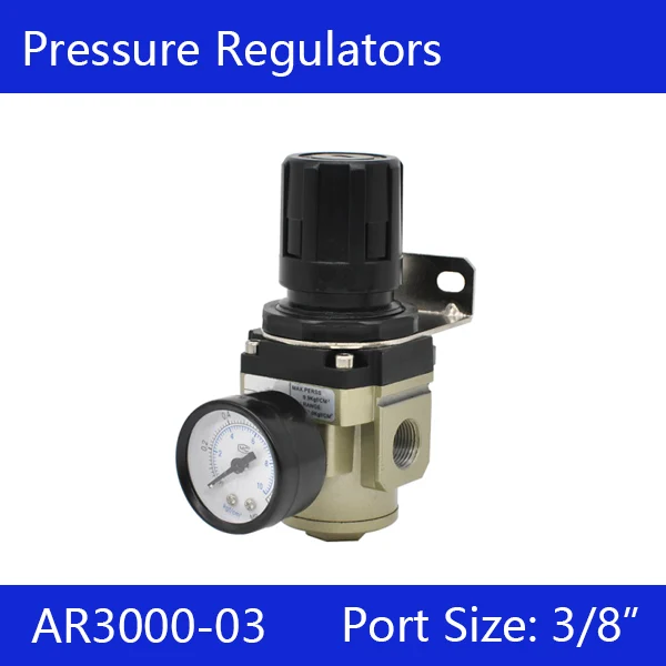 

Free shipping AR3000-03 3/8" Air source processor/The pressure regulating valve/Air