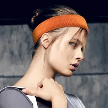 Спортивная повязка на голову для женщин и мужчин, силиконовая Нескользящая пот-гид для бега, велоспорта, танцев, йоги, фитнеса, растягивается, впитывает пот