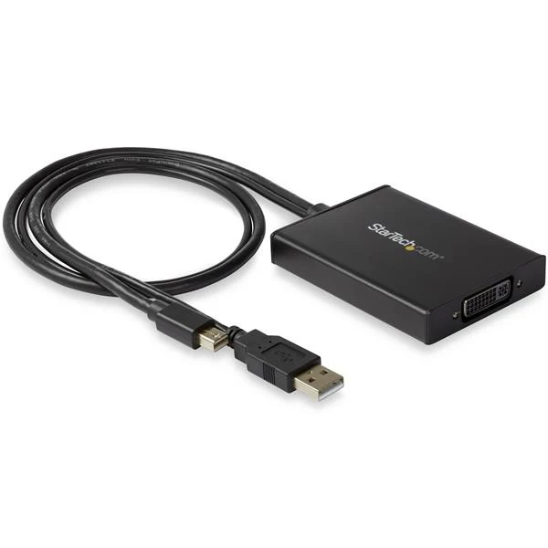 StarTech.com Mini DisplayPort to Dual Link DVI адаптер Питание от USB черный 0 358 м + A I Male Fe| |