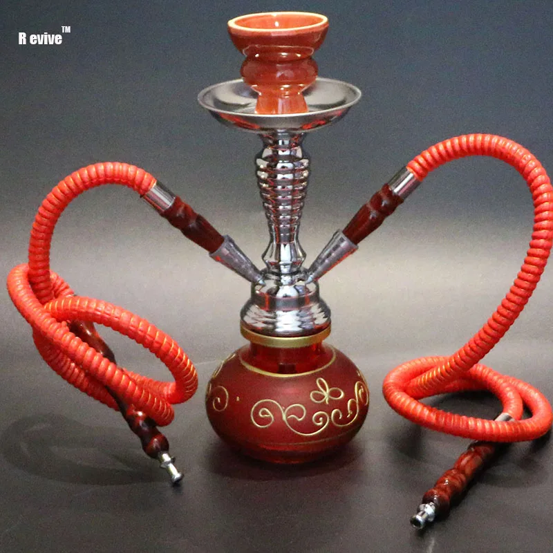Оживить наргиле кальян полный набор 29 см кабулк красный цвет Chicha 2 высокого