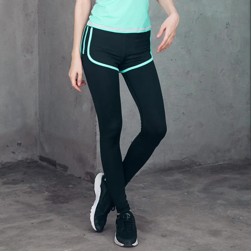 Women Sport Leggings Yoga Pants Exercise Trainning Long Pant Slim
