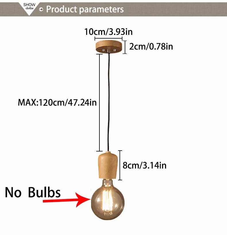 wooden chandelier