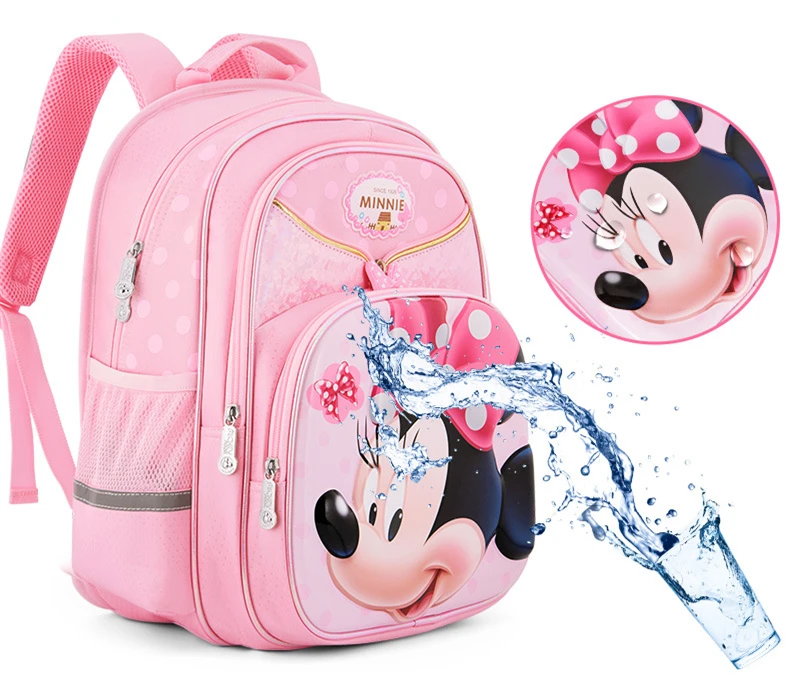 Мультяшная Детская сумка брендовый ортопедический школьный рюкзак детские школьные сумки с Минни Маус для девочек милый школьный рюкзак mochila sac enfant fille