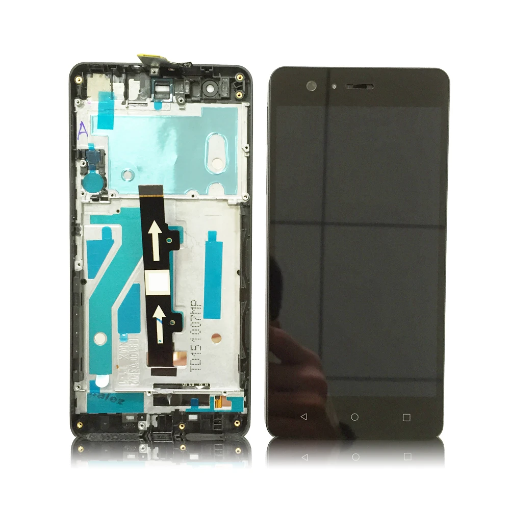 

For BQ Aquaris M5 LCD Display Screen Digitizer Assembly Replacement Black+Frame +Tools