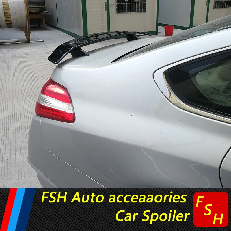 For Kia Forte K2 Spoiler High Quality Abs Material Car Rear Wing