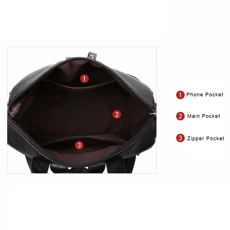 Nevenka Women Leather Backpack Tassel Female Travel Backpack Black Handle Backpacks for Girls School Bag Summer Backpacks 201812