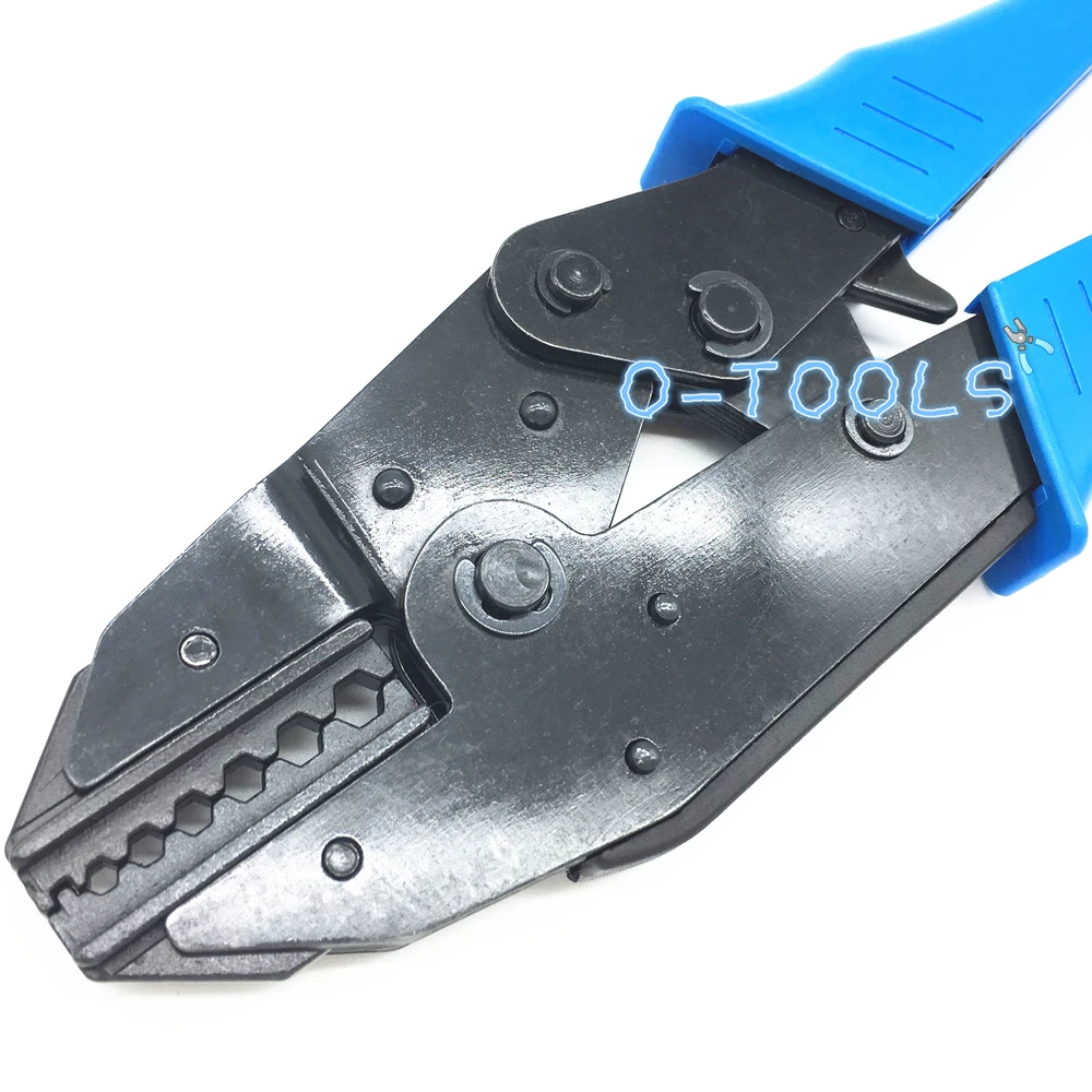 Шестигранный Тип инструменты для ручного обжима LS-110TX для неизолированных кабельных наконечников 1-10мм2 терминальный обжим плоскогубцы