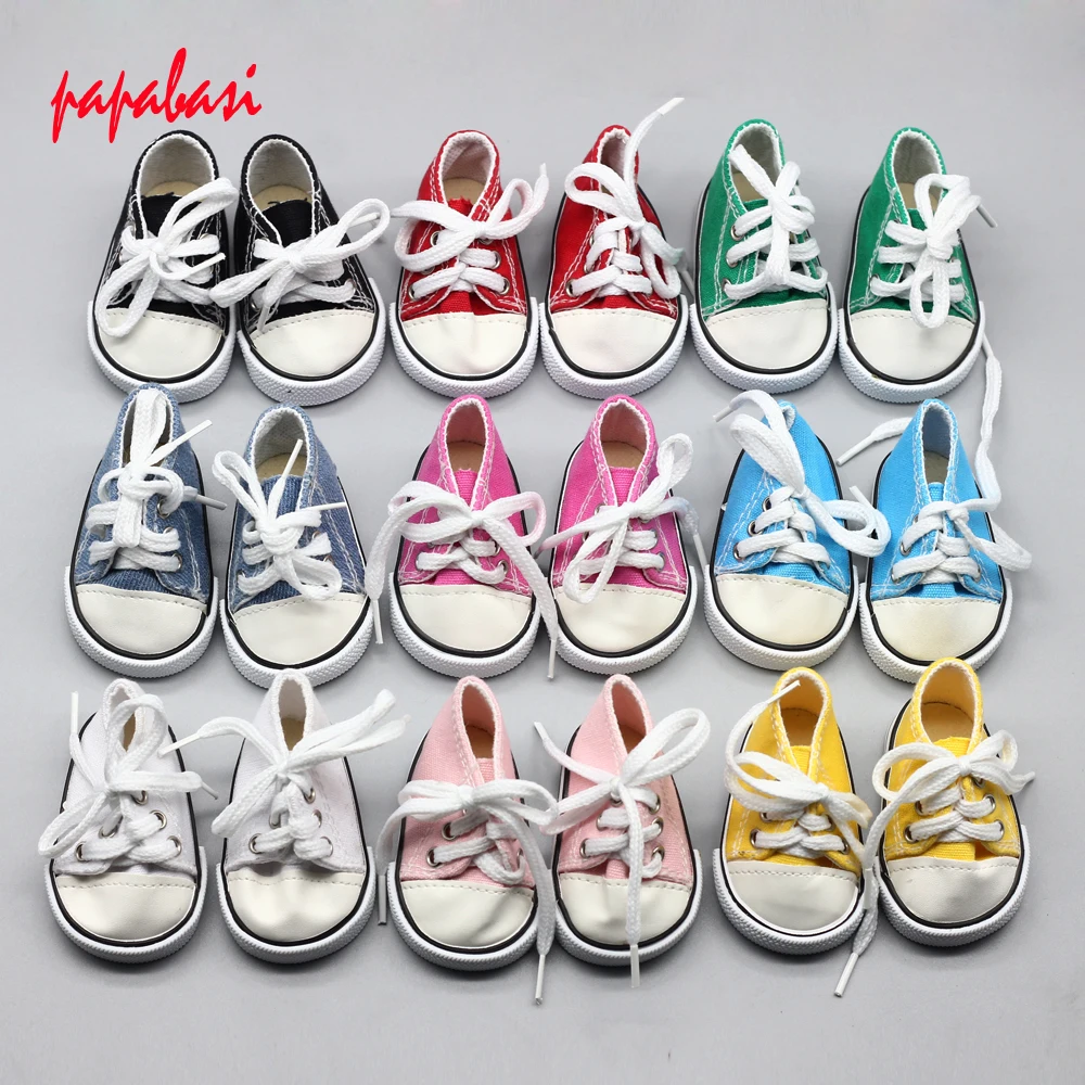 9color American Girl 7cm Doll Shoes Fits 18 inch Doll 43CM zapf baby born Dolls sneacker