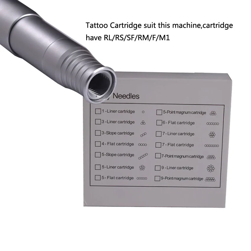 

70piece High Qualtity 1RL Cartridge Needles Disposable Sterilized Tattoo Permanent Makeup Pen Machine Needles Tips for Eyebrow