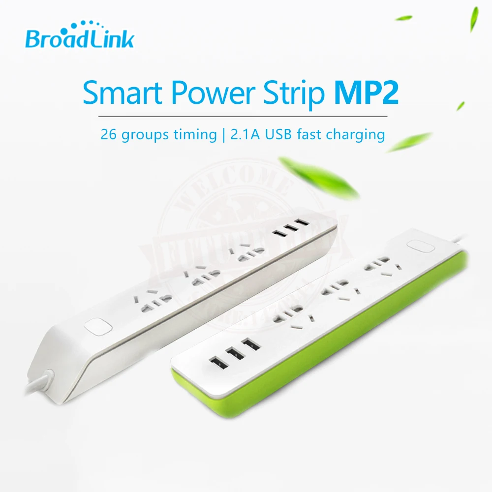 Broadlink MP2 Smart Home Power Strip Wireless Remote Control Electrical Plugs Sockets By e-controle Switch | Электроника